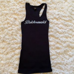 Bridesmaid racerback tank
